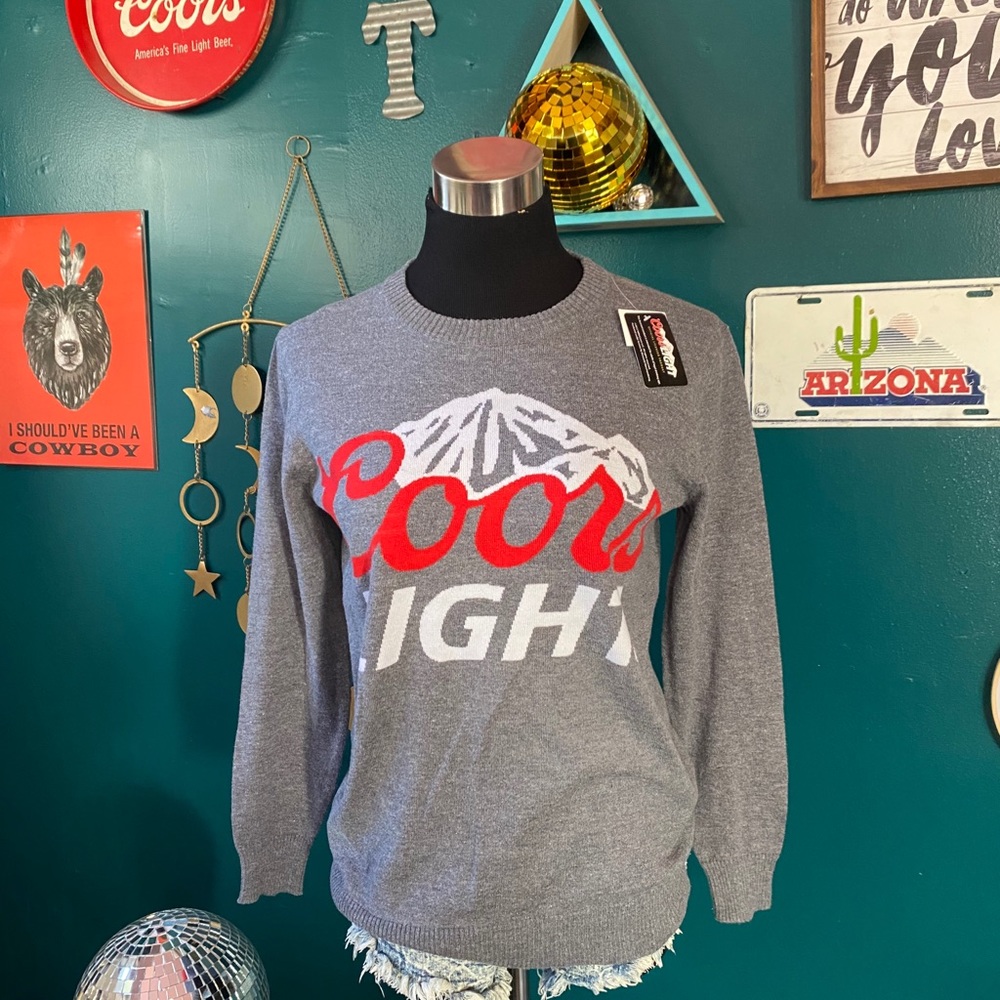 Coors light sweater